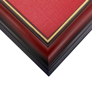 Tốt nghiệp 8.5x11 gỗ bằng tốt nghiệp khung A4 giấy chứng nhận khung Đại Học bằng Đại Học khung với đôi vàng cạnh - Product Image 3