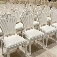 Chaise de princesse en plastique PP pour événements extérieurs, mariages et fêtes – Prix de gros abordable
