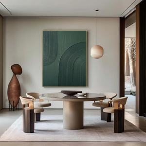 Pintura Artística Moderna Original de Gran Tamaño, Pintada a Mano, Decoración de Pared para Hogar u Hotel, Naturaleza Muerta Abstracta, Lienzo Acrílico con Textura 3D - Product Image 2