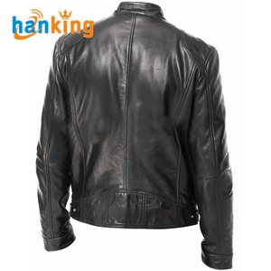 Ehanking PU <b>Jacket</b> Men's Autumn Slim Fit Leather Coat Motorcycle <b>Jacket</b> Male Windproof Leather <b>Jacket</b> Coat S-9 XL - Product Image 3