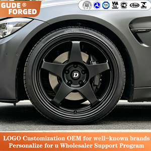 Cerchi Forgiati GUDE 5x114.3 per Honda Civic Type <span class=keywords><strong>R</strong></span>, Accord, S2000, Toyota Camry, Supra A80, Nissan 350Z/370Z, Mustang, Mazda - Product Image 2