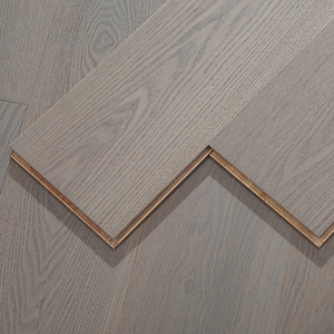 AVANTIMORA EN717-1 ISO9001 Multilayer <b>Brush</b> Ash Grade AB Sustainabel Click 15mm Wide Plank Wood Flooring with Dining Room - Product Image 1