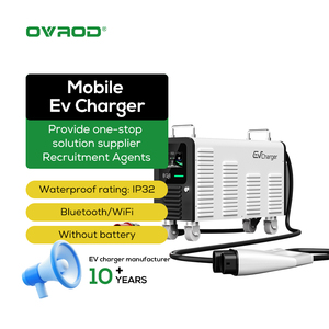Ovrod Ccs2 20Kw stations de charge portables <span class=keywords><strong>E</strong></span> V usage domestique Mobile DC charge rapide chargeur Ev monté au sol pour un usage domestique - Product Image 1