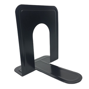 Wideny Office &amp; School Wire Metal Black Silver Stainless Steel Library <strong>Bookend</strong> - Product Image 1