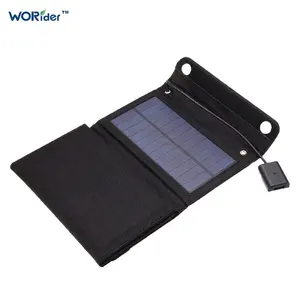Panel surya lipat 20w, Panel surya lipat portabel kustom 20W untuk ransel