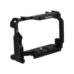กรงกล้อง Poyinco สำหรับ Sony A7M3 A7R3 อลูมิเนียมอัลลอยด์ ตัวยึดแบบปลดเร็ว อุปกรณ์ถ่ายทอดสด - Product Image 1