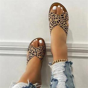 Casual Shoes Slipper Ladies Indoor Outdoor Women Wearing Women's Slippers Outside the Flat Beach - Product Image 5