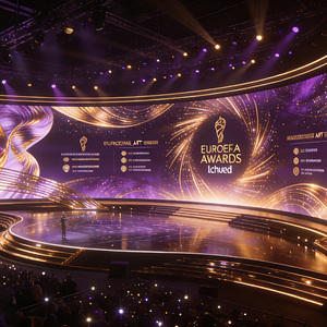 จอ LED ให้เช่าแบบโค้งในร่ม ขนาด 2.604 ตารางเมตร อัตรารีเฟรชสูง 7680Hz สำหรับงานนิทรรศการและกิจกรรมในร่ม - Product Image 6