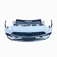 Parachoques Delantero de Plástico Usado con Kit de Radiador de Repuesto para Mercedes-Benz Clase C W206 AMG 63 2022-2024