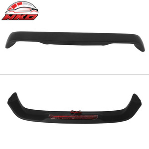 Spoiler de coffre avec éclairage LED noir mat pour Honda Civic Coupé 2 portes 1996-2000 - Product Image 5