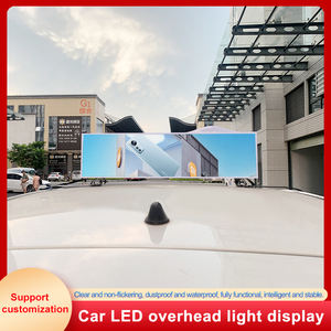 4G Wifi Wireless Control P8 Taxi Top Led Display/Car Top Sign/ Led Advertising 960X160Mm Double Sided Car Roof Top Light Box - Product Image 3
