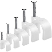 Clips de câble 4mm 5mm 6mm 8mm 10mm avec clou en acier