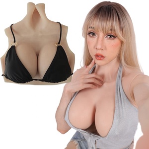 Prótesis Mamarias de Silicona Copas H/Z Pechos Enormes y Sexis para Crossdresser Sissy Transgénero Ropa LGBTQ <span class=keywords><strong>Hombre</strong></span> a Mujer - Product Image 1