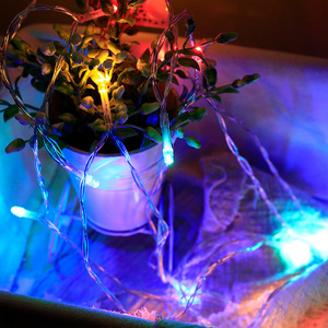 <span class=keywords><strong>LED</strong></span> 电池供电 3m 暖白/冷白童话 USB 节日圣诞户外星空灯串 - Product Image 4