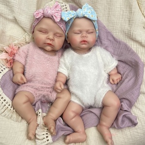 Muñeca Reborn de Silicona Realista al por Mayor, para Confort Emocional y Sanación, Recién Nacido Real, Boca Abierta, 18 Pulgadas, Pickle Muneca para Compañía - Product Image 1