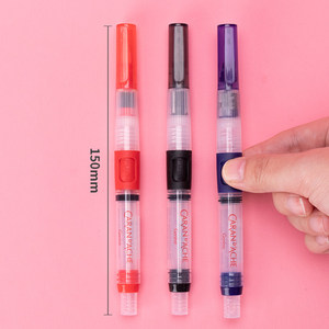 CARAN D'ACHE pour ensemble de stylos plume, stylo solide pour débutants, dessin et traçage, stylo à encre liquide, pointe souple à injection - Product Image 3