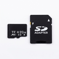 Tarjeta SD de Plástico Personalizada con Logotipo, Mini SD TF Clase 10 U3, Velocidad de Lectura/Escritura Rápida, Certificación CE/FCC