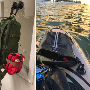 Crochet d'ancrage à ventouse pour tente, durable, robuste, portable, mousqueton, sangle, accessoire de camping, auvent, <span class=keywords><strong>piscine</strong></span> - Product Image 6