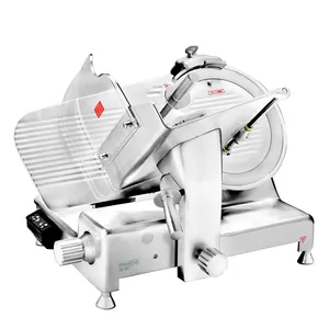 Hualing Semi-automatic HBS-350L 14 Inch Electric Meat Slicer Cutting Machine For Commercial and Home use All Metal Fuselage
