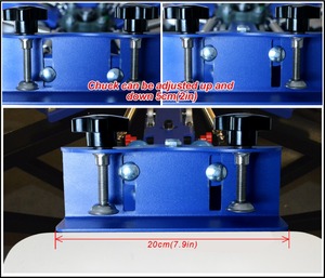 Cheap Price High 6 Color 6 Station T-shirt Round Manual Screen Printing <b>Machine</b> - Product Image 4