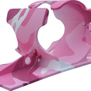Trineo plegable para acampar con esquís desmontables para uso en exteriores, material ABS, universal para adultos y niños - Product Image 5