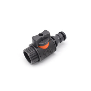 Connecteur d'eau de jardin à connexion rapide 25 mm en plastique fileté pour tuyau PVC, usage irrigation - Product Image 3