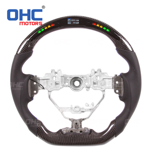 Volant en fibre de carbone à affichage Led personnalisé pour Volante <span class=keywords><strong>Lexus</strong></span> Is Nx Isf <span class=keywords><strong>Ct</strong></span> Gsf <span class=keywords><strong>200h</strong></span> Volant Led Smart Performance Ohc - Product Image 2