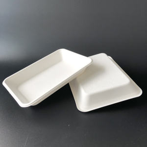 2025 nouvelle tendance 500ml jetable à emporter plateaux d'emballage alimentaire <span class=keywords><strong>plateau</strong></span> de viande de canne à sucre biodégradable pour supermarché - Product Image 5