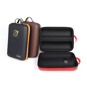 Étui de transport personnalisé en EVA pour bouteilles de champagne, whisky, vin rouge et Veuve Clicquot - Logo personnalisé et fermeture éclair de couleur - Product Image 1