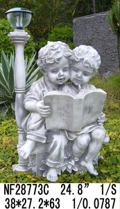 18.8 "extérieur résine grandeur nature <span class=keywords><strong>jardin</strong></span> baiser garçon et fille amoureux Couple Statue - Product Image 2