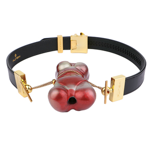 Fantaisie Silicone Oral Gags Pour Femmes Bouche Ouverte Jeu Érotique Bracelet En Cuir Sur Gode <span class=keywords><strong>Femme</strong></span> Bouche Ouverte Plug Esclave Jeu Couple - Product Image 5