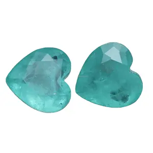 YZ personalizar venta al por mayor piedra de fusión Pera/ovalada/cojín/rectángulo/redondo/mezcla forma Paraiba piedra de Fusión para la fabricación de joyas