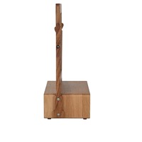 Nouveau Miroir de Maquillage Portable 2023 en Bois Écologique, Design Art Déco Personnalisé, Durable, pour Table de Coiffure de Dortoir Étudiant