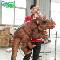 Marionnette de dinosaure réaliste en silicone de qualité supérieure, artisanale, taille réelle, animatronique, dragon, dinosaure bébé