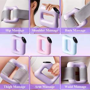 Anillo de Masaje Eléctrico Profesional al por Mayor con Cinturón, 5 Velocidades, Potente, Relajante, Moldea Cuerpo, Cintura y <span class=keywords><strong>Abdomen</strong></span>, Quema Grasa - Product Image 2