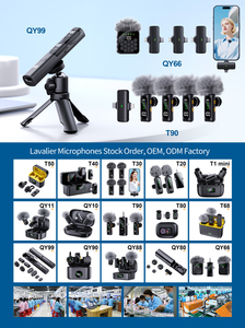 2026 Factory Latest Wireless Lapel <strong>Microphone</strong> Lavalier <strong>Microphone</strong> <strong>Tiny</strong> Dual Mini Noise Reduction Collar Clip for Vlog Record - Product Image 5
