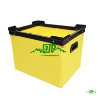 Boîte de rangement réutilisable en PP avec insert pour carte-couteau