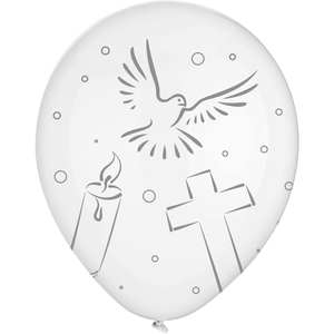 5 <span class=keywords><strong>Globos</strong></span> Decorativos Populares para Primera <span class=keywords><strong>Comunión</strong></span>, Decoración para Fiestas de Bautizo - Product Image 1