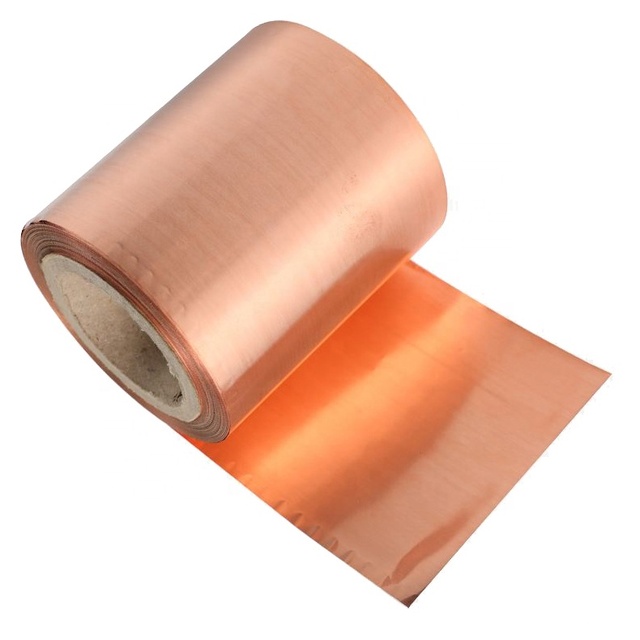 0.1-3mm Thickness Raw Material C11000 Rolled Copper Foil Custom Thin Copper Foil Roll Ground Copper Strip