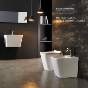 Kamar mandi dari Grand <span class=keywords><strong>Suite</strong></span> keramik Wc tangki tersembunyi Toilet dengan Bidet grosir kamar mandi diskon Putih tangki gaya penutup - Product Image 1