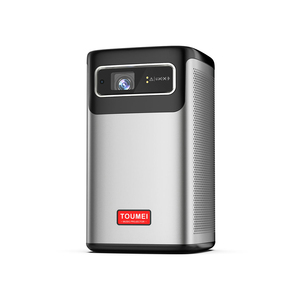 Projetor Mini Smart 4K Pronto para Uso Externo com Android 9, Bateria Recarregável de 8000mAh Integrada, Foco Automático, 3D, Portátil para Home Theater - Product Image 1