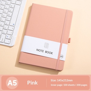 Customized Spiral <b>A5</b> Strap <b>Notebook</b> Factory Direct Sales Business Office Diary Gift Wholesale Notepad - Product Image 6