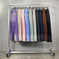 Pantalons décontractés pour hommes de taille moyenne brodés Offre Spéciale personnalisés de haute qualité mode de taille américaine fabriqués à partir de tissu de toile durable