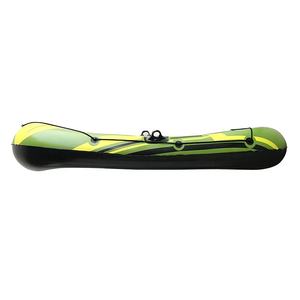 Radeau vert adulte aviron <span class=keywords><strong>bateau</strong></span> <span class=keywords><strong>de</strong></span> pêche pagaie Kayak gonflable PVC Portable Sports nautiques canoë - Product Image 6