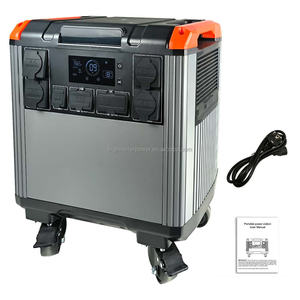 สถานีพลังงานแสงอาทิตย์แบบพกพา 5000W 110V 220V ราคาประหยัด เครื่องกำเนิดไฟฟ้าพลังงานแสงอาทิตย์ LiFePO4 สำหรับบ้าน กิจกรรมกลางแจ้ง แคมป์ปิ้ง และกรณีฉุกเฉิน - Product Image 1