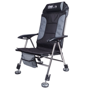 Silla de Pesca Plegable de Aleación de Aluminio con Portavasos para Uso en Exteriores - Product Image 4