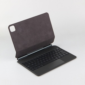 สำหรับ <span class=keywords><strong>iPad</strong></span> Pro 11 Air 6 7 11 นิ้ว A16 M2 M3 M4 Air <span class=keywords><strong>5</strong></span> 4 รุ่นที่ 10 10.9 นิ้ว ฝาครอบ<span class=keywords><strong>คีย์บอร์ด</strong></span>แบบสมาร์ทพร้อมพอโลพิน ไม่มีบลูทูธ - Product Image 2