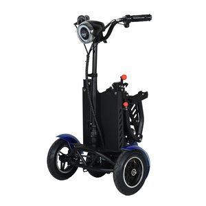 Scooter Eléctrico Plegable de Cuatro Ruedas de Alta Calidad, Doble Suspensión, Doble Motor, Carga Máxima de 120 kg, Impermeable, Venta al Por Mayor en China - Product Image 3