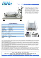 Impresora de Pasta de Soldadura para PCB sin Marco de Escritorio, Impresora Manual de Plantillas para PCB de 300x400mm para Equipos de Línea de Producción SMT
