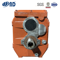 ND P12004 Multiplicateur de boîte de vitesses 1:4 75Hp 540Rpm avec entrée 16/32 Z13 Sortie hydraulique 1 3/8 "Z6 Femelle